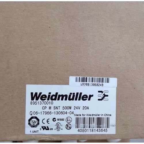 询价Weidmuller/魏德米勒魏德米勒单相开关电源8