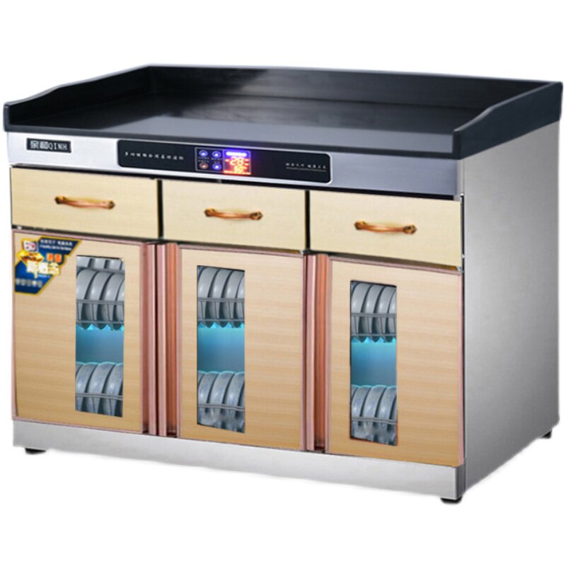 多功能配餐消毒柜大理石台面