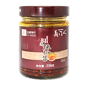 义门人辣椒酱江西高安特产牛肉辣酱拌饭拌面灰埠下饭菜酱