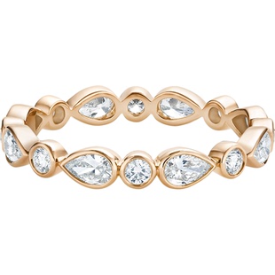 [新年礼物]De Beers 戴比尔斯 Petal 18K玫瑰金戒指