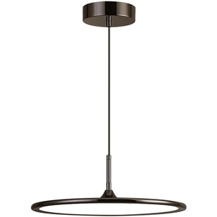 轻奢高级感餐厅灯意式极简创意led吊灯圆形餐桌灯设计师饭厅灯具