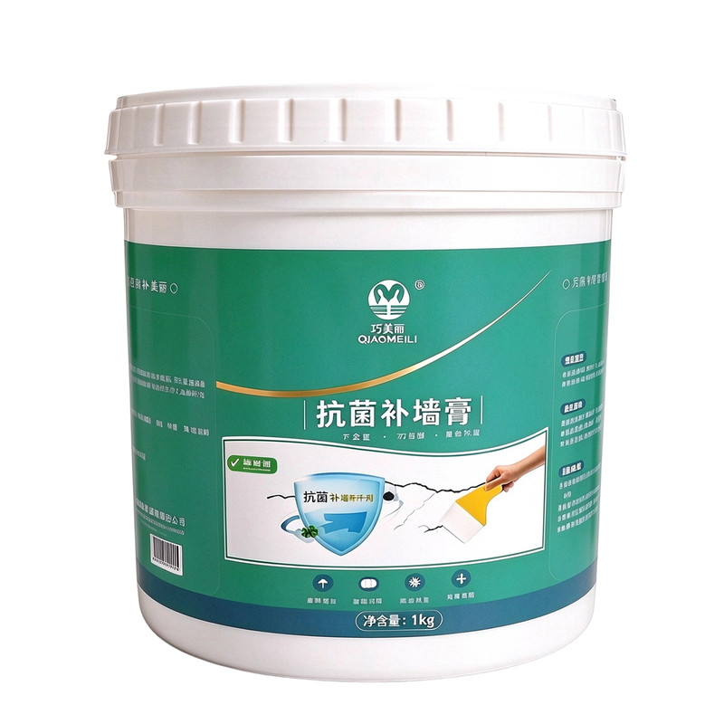 巧美丽墙壁修补膏白色防水补墙漆