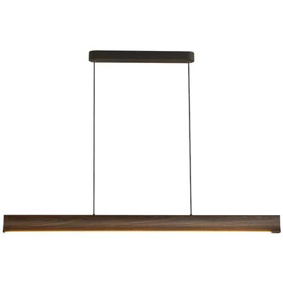 箭牌中古风餐厅吊灯胡桃木色灯具