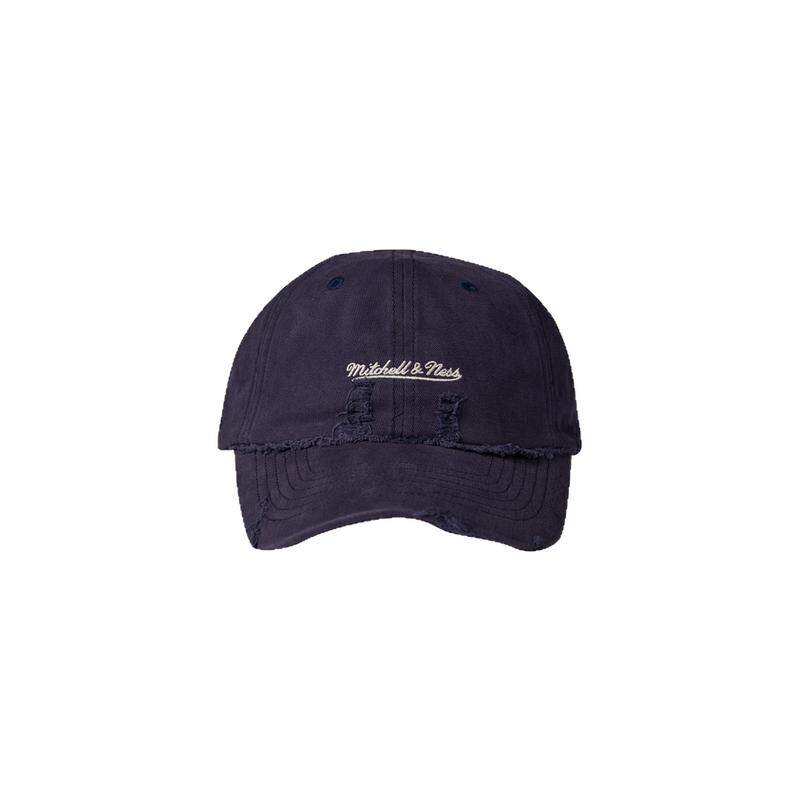 Mitchell&Ness鸭舌帽复古做旧简约刺绣可调节运动遮阳弯檐帽MN