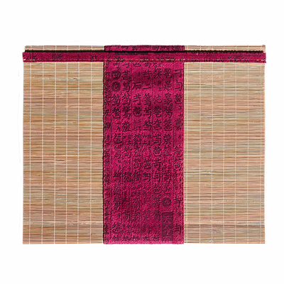 福利禅意竹丝茶席防滑隔热环保