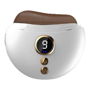 电动刮痧板仪砭石按摩美容颈肩面部刮脸板加热敷智能提拉神器家用