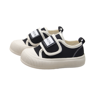 复古面包鞋儿童帆布鞋男童鞋子秋季女童布鞋春秋软底宝宝休闲板鞋