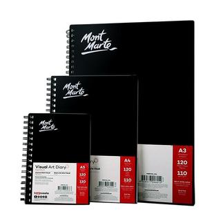 spiral visual art diary a2a3a4a5 sketchbook素描速写本蒙马特