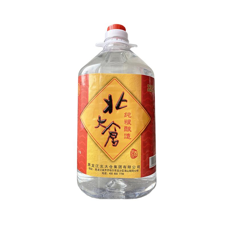 北大仓52度4L纯粮浓香散装桶白酒