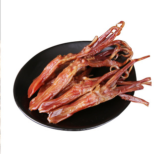 温州特产酱香鸭舌头大条修文食品腊卤味生鸭舌蒸散装年货生鲜500g
