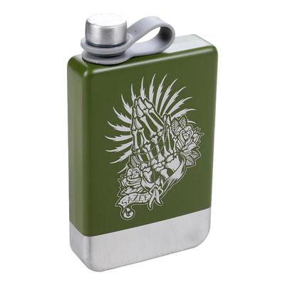 AD1985不锈钢酒壶刻定制