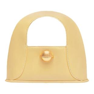 【特价清仓】设计款飞碟包春夏新款真皮小众包单肩斜挎手提包女包