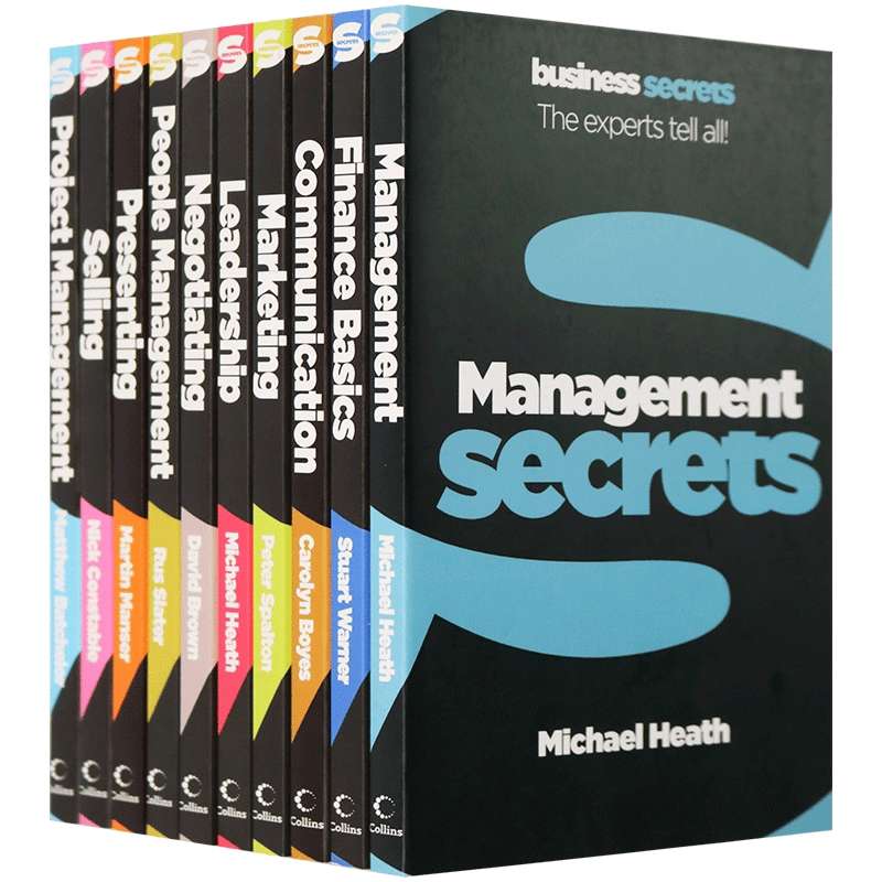 英文原版 Management Secrets 管理的秘密 经济管理类书籍10册 Michael Heath 英文版 进口原版英文书籍
