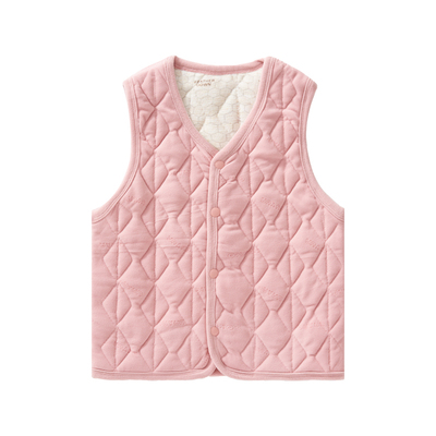 欧孕秋冬儿童马甲加绒加厚保暖