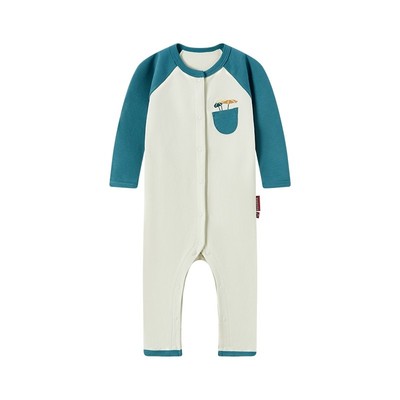Milkbarn婴儿衣服长袖连体服