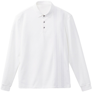 MrBu布先生时尚翻领长袖t2025秋冬款不对称拼色速干上衣男BT16860