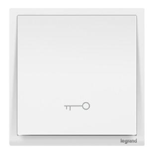 legrand罗格朗86暗装门禁出门按钮门禁钥匙开关门铃开关面板复位