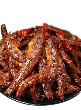 贤哥即食泡椒味小鱼干