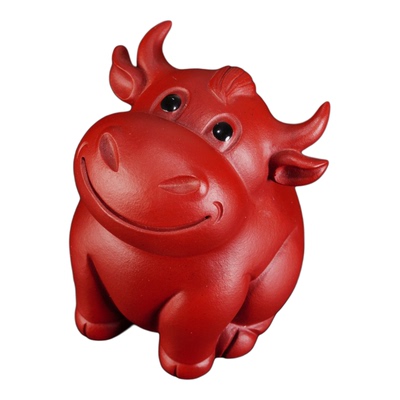 牛气冲天创意吉祥物牛市伴手礼