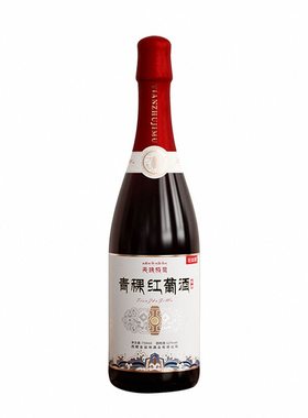 天珠极目养生酒12度750ML红葡萄酒水中老年滋补送礼青稞藏酒