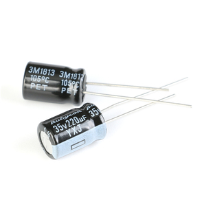 原装正品 35V 220uF ±20% 35YXJ220M8X11.5直插电解电容（10只）