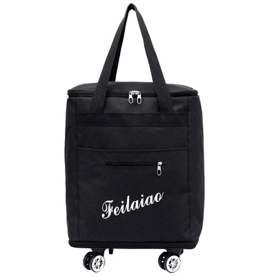 可折叠装被子衣服行李袋万向轮