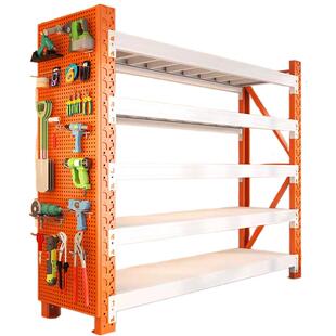 重型仓储仓库工业储物架快递收纳架落地杂物架阳台家用置物架多层