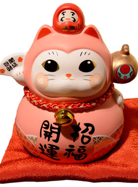 和猫坊正版日式陶瓷招财猫轻奢