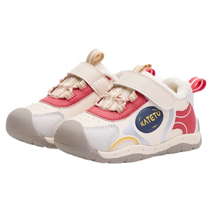 卡特兔学步鞋男童2025冬季新品宝宝机能加绒鞋子保暖女童儿童棉鞋