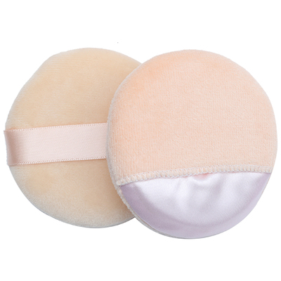 散粉扑化妆师手指勾扑