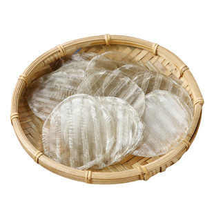 正宗纯红薯粉皮无添加胶农家手工红薯粉条凉拌宽圆水晶粉皮旗舰店