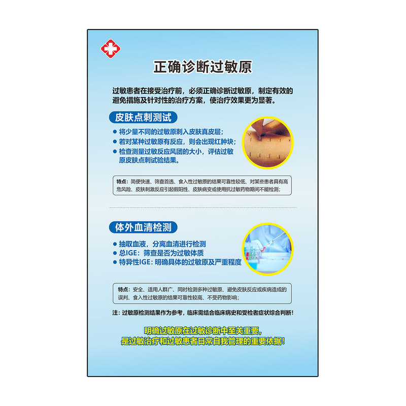 过敏性疾病科普宣传海报贴