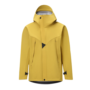 户外神品！意奢高端男女情侣款防风雨户外连帽外套软壳夹克冲锋衣