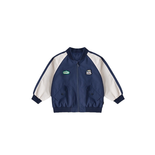 [四级防水]男童棒球服宝宝春装外套夹克女宝户外服小童春季软壳服