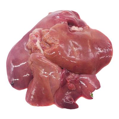 新鲜冷冻自制猫粮钓鱼狗食鸡肝