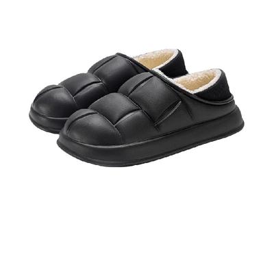 洁丽雅防水棉鞋男士冬季2024新款