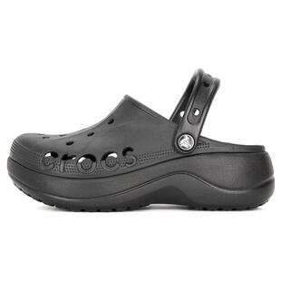 Crocs/卡骆驰Baya Platform Clog运动凉鞋女款黑208186-001
