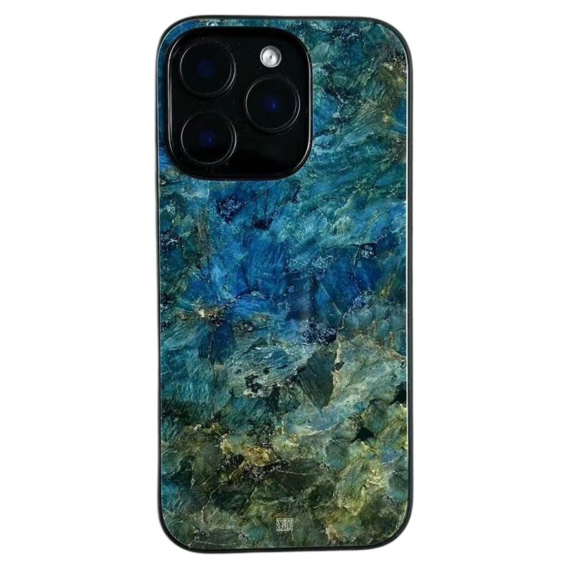 蓝田生玉 言西国风原创新中式玻璃适用苹果手机壳小众高级感iphone16promax新款15pro好看14plus软磁吸13全包