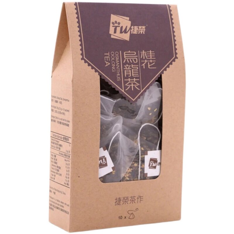 捷荣桂花乌龙原叶茶包10包