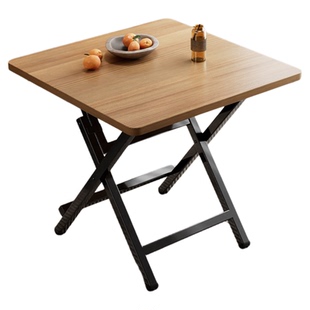 可折叠收纳桌子折叠桌家用简易桌子出租屋小桌子户外摆摊吃饭方桌