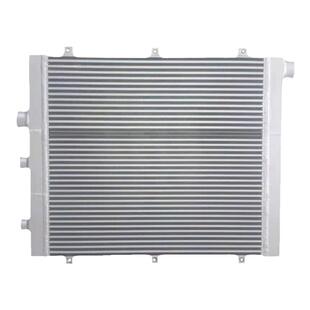 螺杆式空压机散热器冷却器铝制板翅式开山巨风红五环压缩机换热器