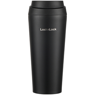 乐扣乐扣316L保温杯女生高颜值咖啡杯不锈钢杯子男生保冷随行水杯