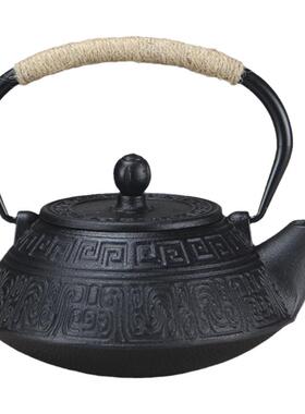 简约复古家用煮水泡茶日式手工铸铁壶茶室摆件饰品茶壶礼品茶具