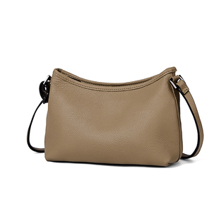 真皮包包女2025新款时尚高级感通勤单肩小包中年妈妈包女士斜挎包