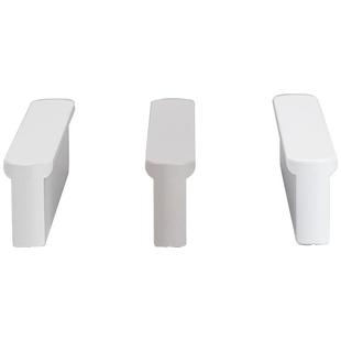 煊利羊绒灰t形拉手抽屉柜门拉手U705/白色衣柜橱柜门把手拉手明装