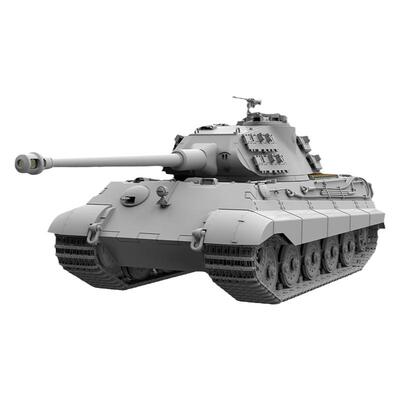 优速达拼装虎王坦克保时捷型炮塔