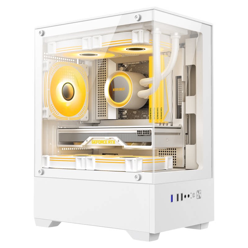 i9级 酷睿i5电脑主机台式机RTX4060独显LOL吃鸡游戏组装直播整机