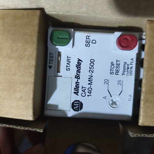 140-MN-2500 ABB 电机保护器 工业保护元件