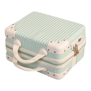 2025新款手提行李箱14寸迷你洗漱收纳包便携式工具箱小箱子化妆包