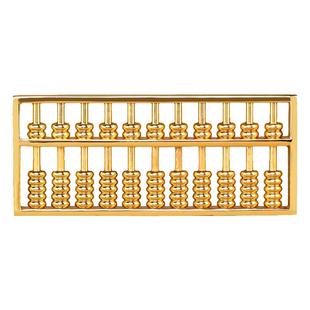 黄金万两如意算盘文昌笔铜算盘挂件小钥匙扣创意随身挂饰礼物